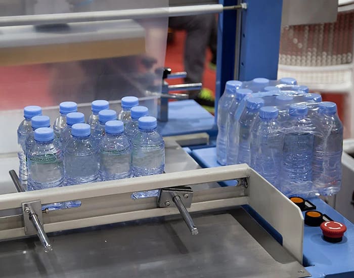 Plásticos para emplayar botellas de agua 